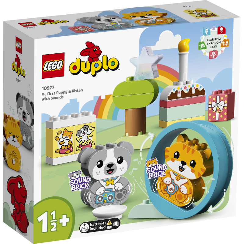 LEGO DUPLO Minu esimene helidega kutsikas ja kass