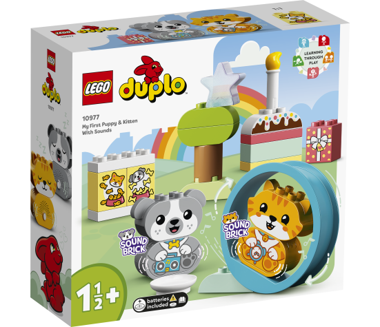 LEGO DUPLO Minu esimene helidega kutsikas ja kass