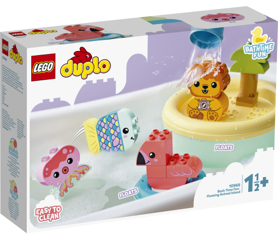 LEGO DUPLO Bath Time Fun: Floating Animal Island