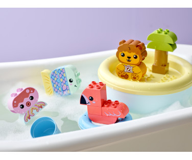 LEGO DUPLO Bath Time Fun: Floating Animal Island