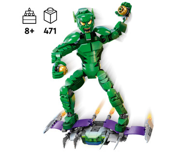 LEGO Marvel Green Goblin Construction Figure