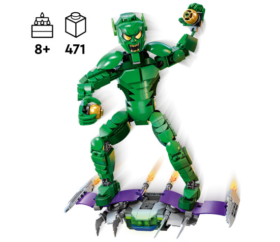 LEGO Marvel Green Goblin Construction Figure