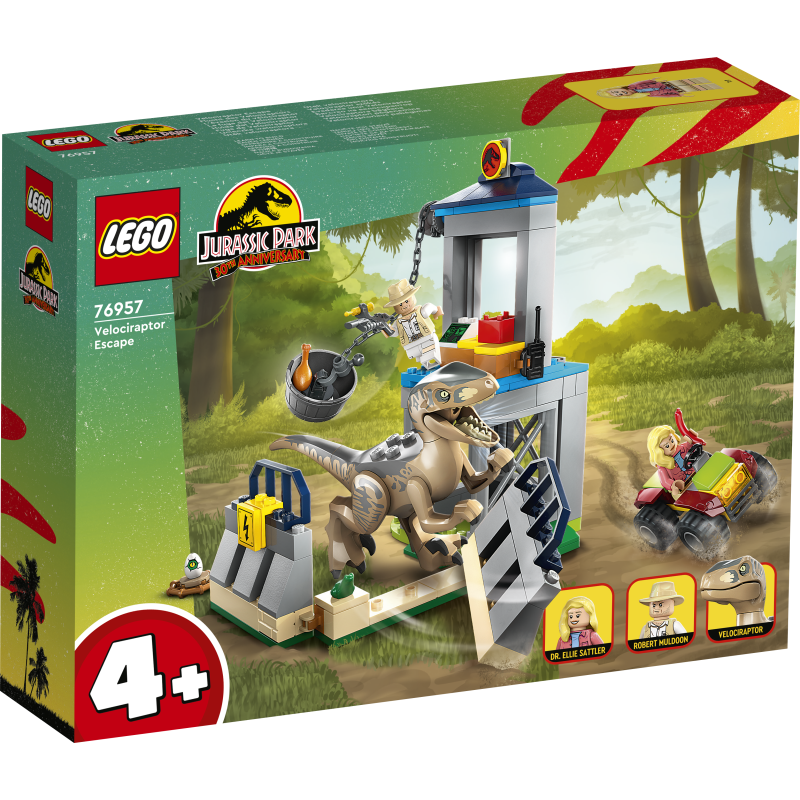 LEGO Jurassic World Velociraptor Escape