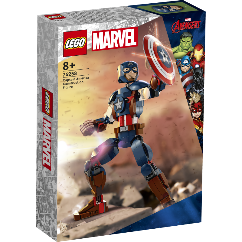 LEGO Super Heroes Kapten Ameerika ehitusfiguur