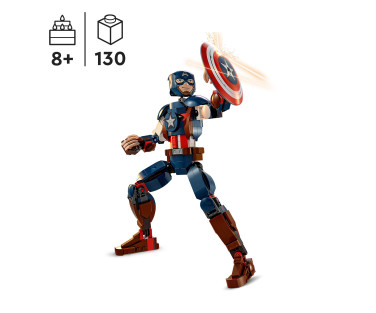 LEGO Super Heroes Captain America Construction Figure