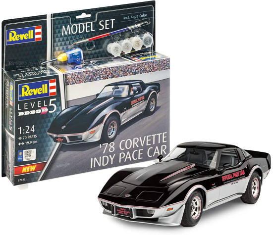 Revell Model Set '78 Corvette Indy Pace Car 1:24