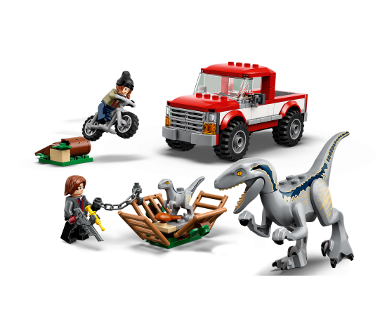 LEGO Jurassic World Blue ja Velociraptor Beta kinnipüüdmine