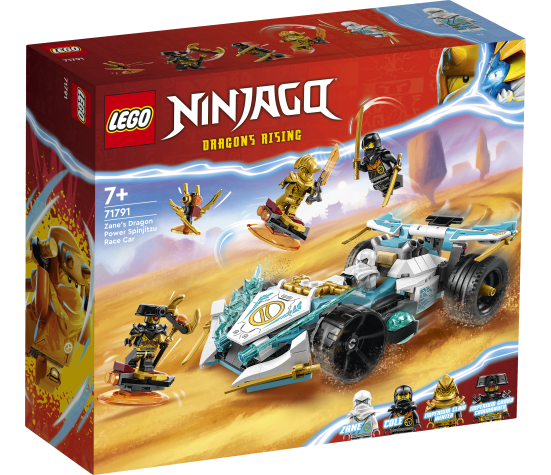 LEGO Ninjago Zane‘i jõudraakoni Spinjitzu võidusõiduauto