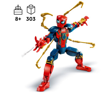 LEGO Marvel Iron Spider-Man ehitusfiguur