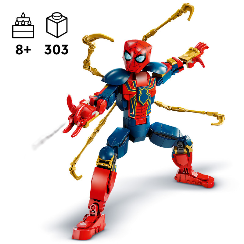 LEGO Marvel Iron Spider-Man Construction Figure