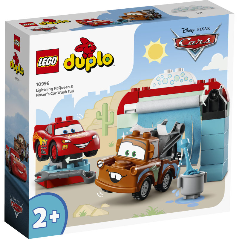 LEGO DUPLO Lightning McQueen & Mater's Car Wash Fun