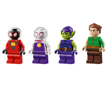 LEGO Spidey meeskond Green Goblini majaka juures