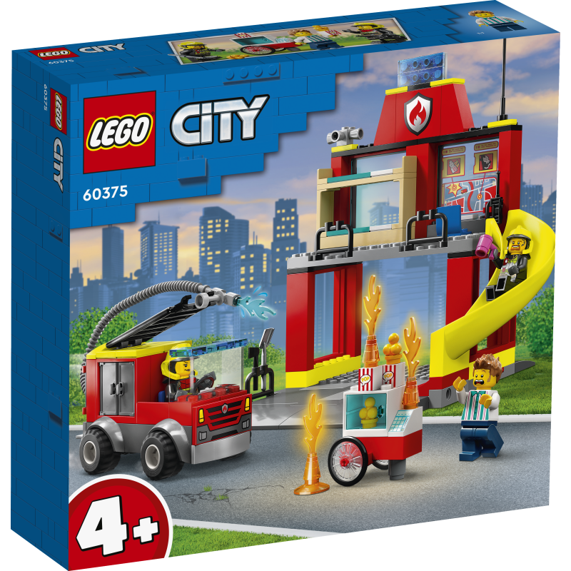 LEGO City Fire Station and Fire Engine