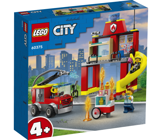 LEGO City Tuletõrjedepoo ja tuletõrjeauto