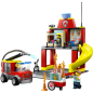 LEGO City Fire Station and Fire Engine