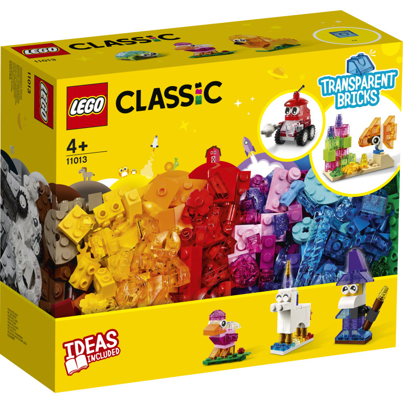 LEGO Classic Läbipaistvad loovmänguklotsid
