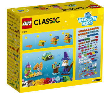 LEGO Classic Läbipaistvad loovmänguklotsid