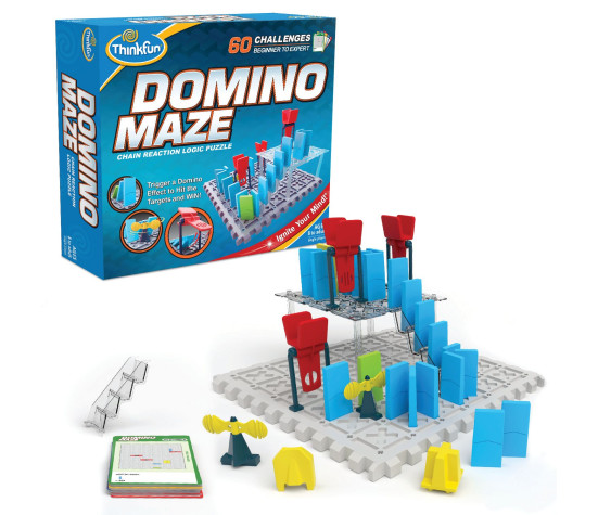 ThinkFun board game Domino Labyrinth