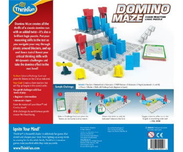 ThinkFun board game Domino Labyrinth