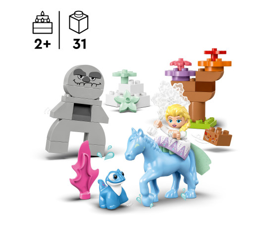 LEGO DUPLO Elsa & Bruni in the Enchanted Forest