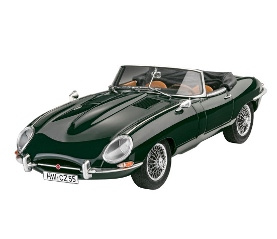 Revell liimitav mudel Jaguar E-Type Roadster 1:24