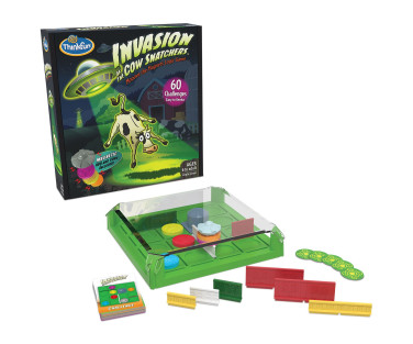 ThinkFun board game Invasion of the Cow Snatchers