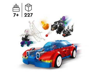 LEGO Super Heroes Spider-Man Race Car & Venom Green Goblin