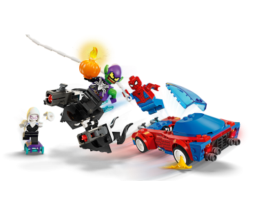 LEGO Super Heroes Spider-Man Race Car & Venom Green Goblin