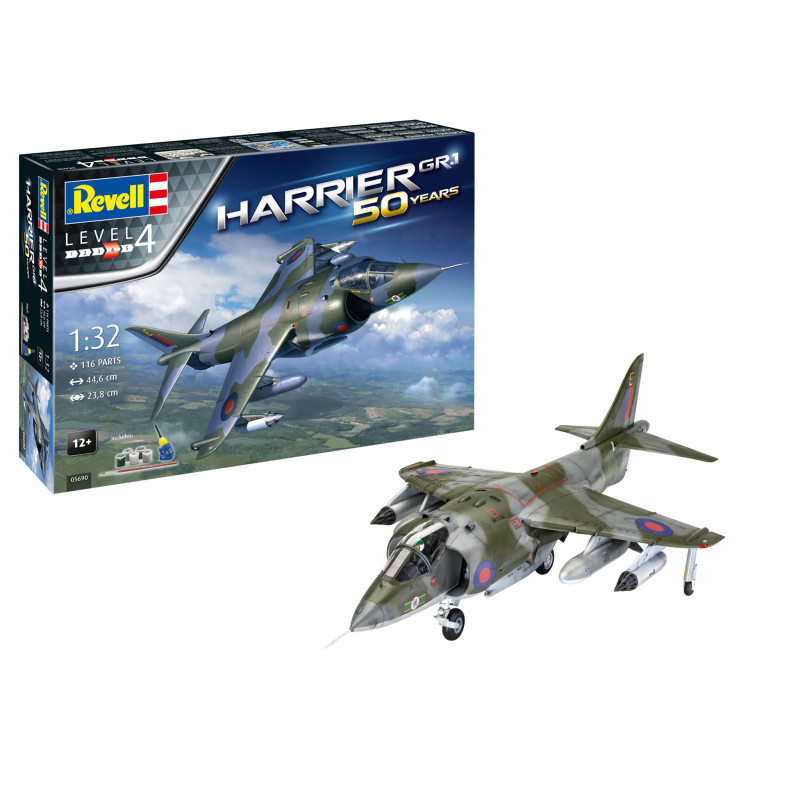 Revell mudelikomplekt Harrier GR.1 1:32