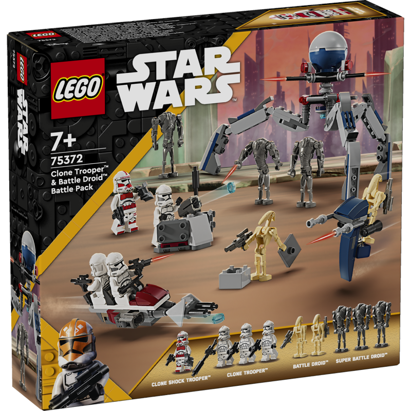 LEGO Star Wars Clone Trooper-i ja Battle Droid-i lahingukomplekt