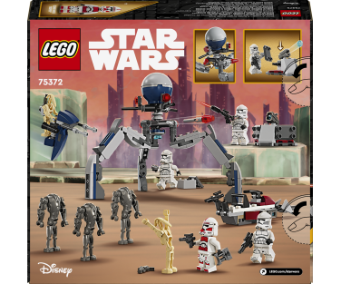 LEGO Star Wars Clone Trooper-i ja Battle Droid-i lahingukomplekt