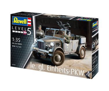 Revell liimitav mudel Einheits-PKW Kfz.4 1:35