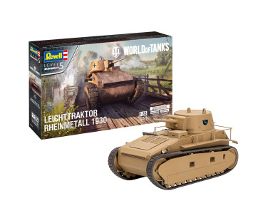 Revell Plastic Model Leichttraktor Rheinmetall 1930 "World of Tanks" 1:35