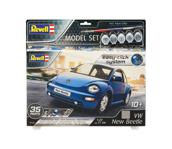 Revell Model Set VW New Beetle 1:24 Easy-Click