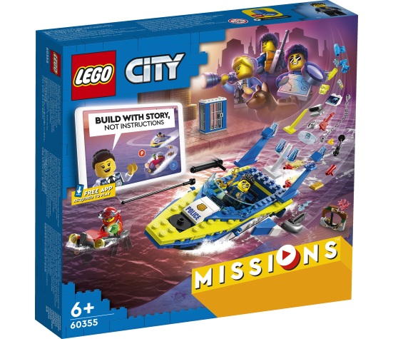 LEGO City Veepolitsei uurimismissioonid