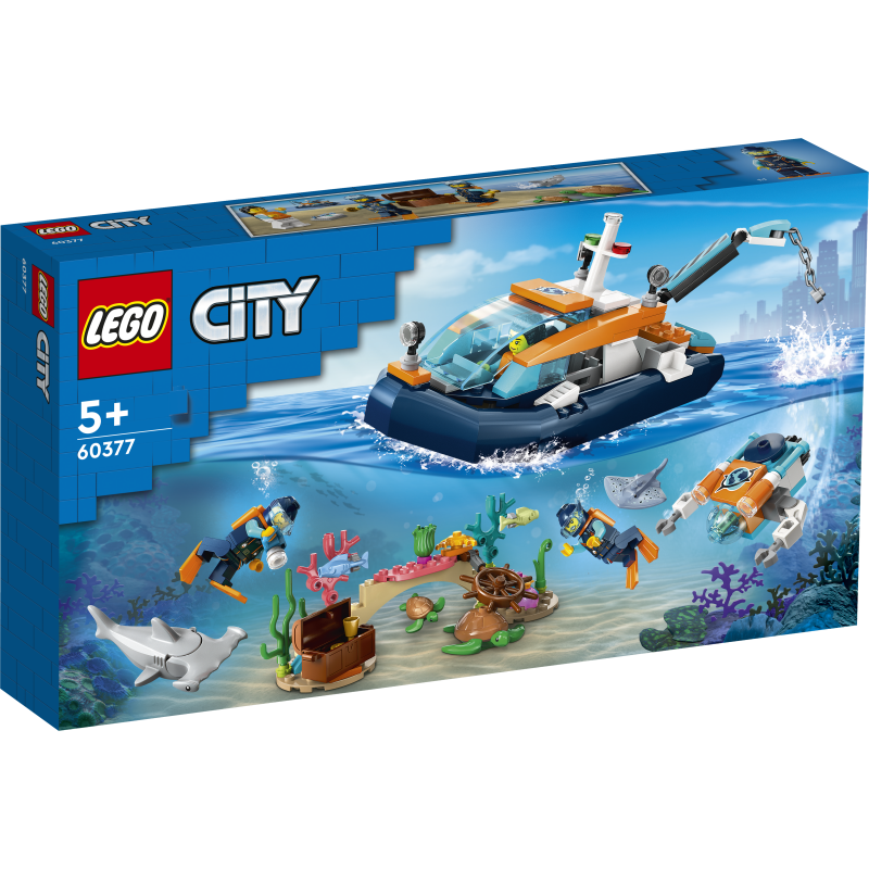 LEGO City Uurija sukeldumispaat