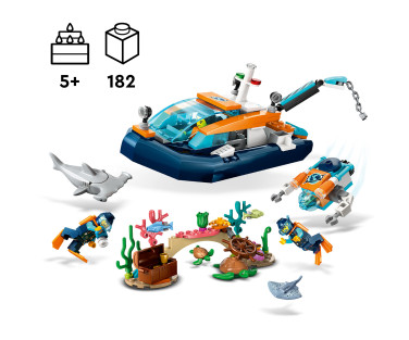 LEGO City Explorer Diving Boat