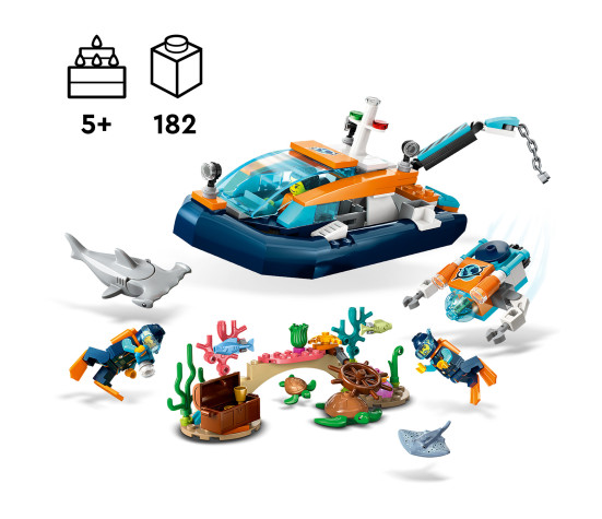 LEGO City Explorer Diving Boat