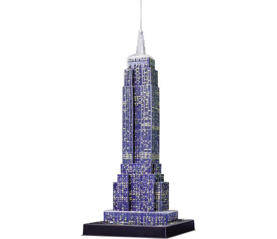 Ravensburger 3D pimedas helendav pusle Empire State Building 216 tk