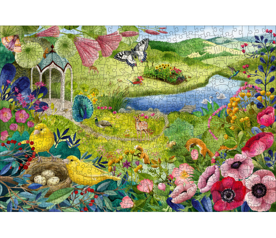 Ravensburger puidust pusle 500 tk Imeline loodus