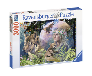 Ravensburger pusle 3000 tk Metsaneid