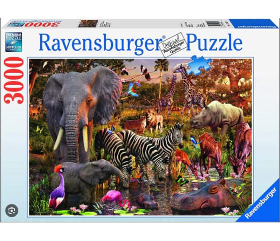 Ravensburger Puzzle 3000 pc African Animal World