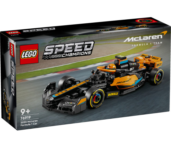 LEGO Speed ​​Champions 2023 McLaren vormel 1 võidusõiduauto