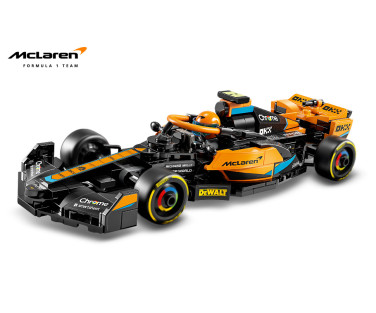 LEGO Speed ​​Champions 2023 McLaren vormel 1 võidusõiduauto