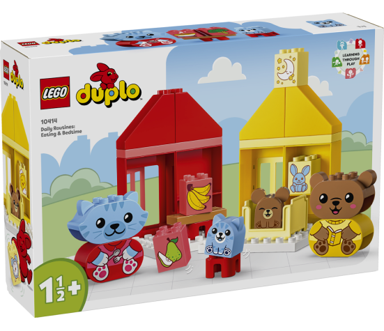 LEGO DUPLO Päevarutiinid: söömine ja magamaminek