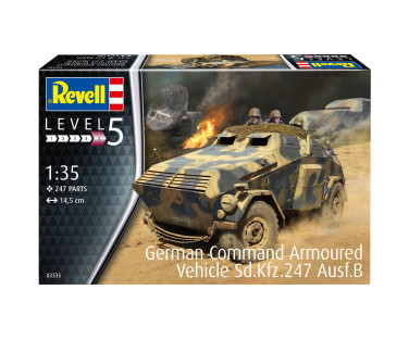 Revell liimitav mudel Saksa soomusauto Sd.Kfz.247 Ausf.B 1:35