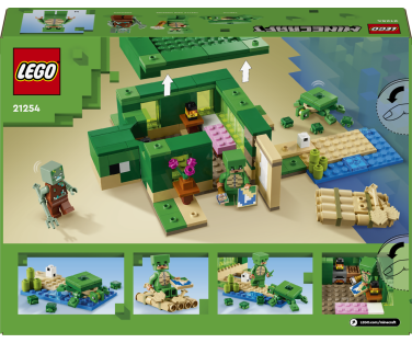 LEGO Minecraft Maja kilpkonnarannas