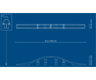 LEGO DUPLO Train Bridge and Tracks