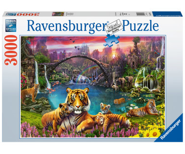 Ravensburger Puzzle 3000 pc Tiger in Paradise Lagoon