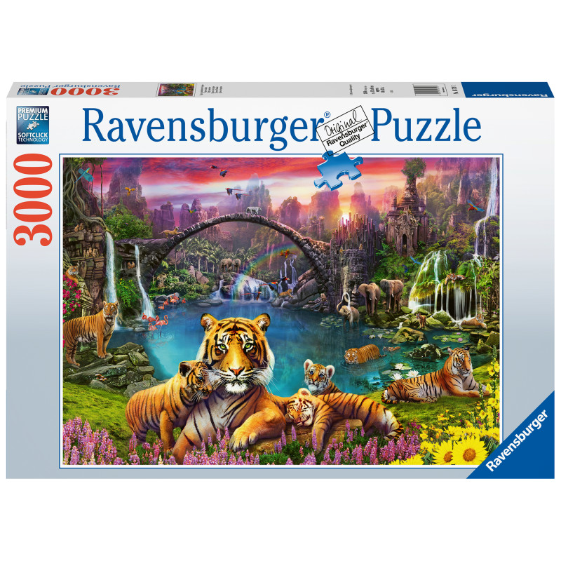 Ravensburger Puzzle 3000 pc Tiger in Paradise Lagoon